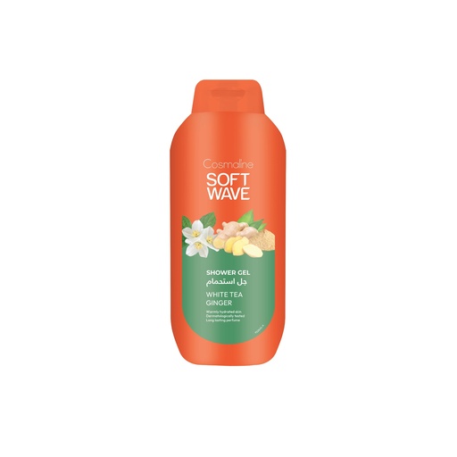 [175355] Soft Wave White Tea Ginger Shower Gel 650ML 