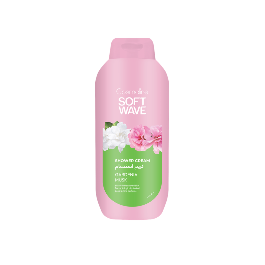 Soft Wave Shower Cream Gardenia Musk 650ML | Cosmaline