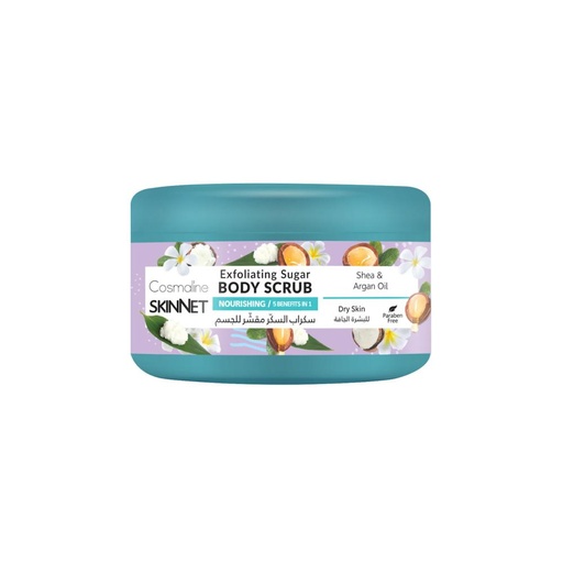 [180710] Skinnet Nourishing Sugar Body Scrub Jar 250ML