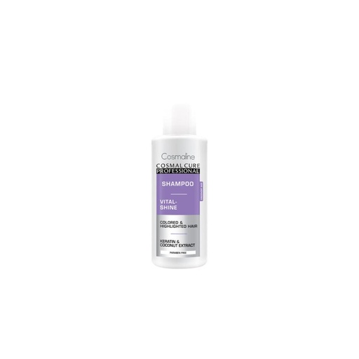 [834076] Cosmal Cure Professional Vital Shine Shampoo For Colored & Highlighted Hair 60ML