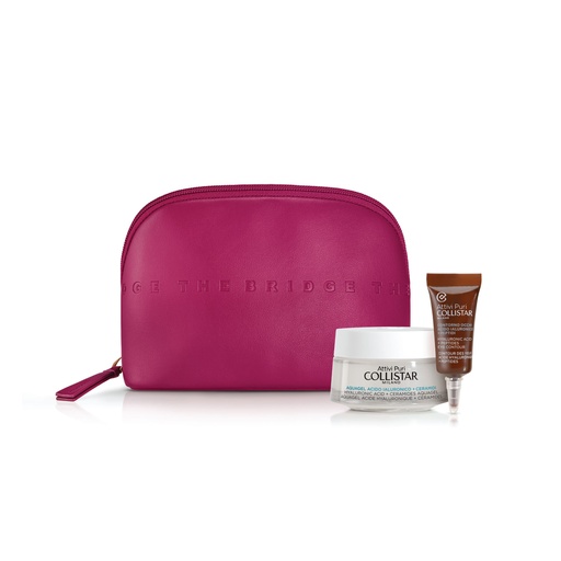 [D0010584] Collistar Hyaluronic Acid Aquagel + HA Eye Contour Pouch Set