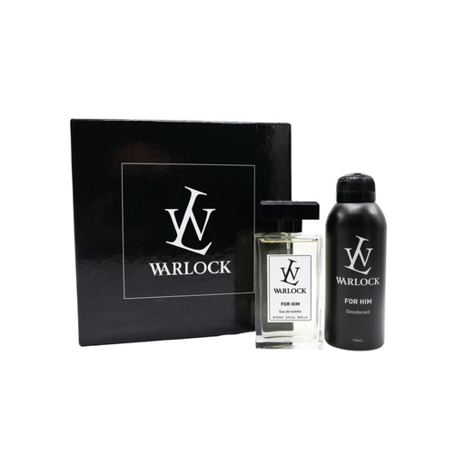 [D0010572] Warlock GiftSet For Him EDT 100Ml + Deo AW23 