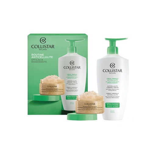 [D0010448] Collistar Set Antiwater Scrub 150G+ Thermal Cream 400Ml
