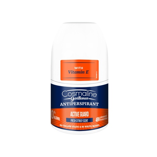 [197957] Cosmaline Gentlemen Antiperspirant Roll-On Active Guard 50Ml