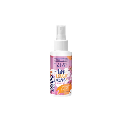 [833289] Cosmaline Hair And Body Mist Tropical Splash 60Ml 