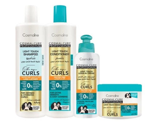 [Set1C] Cosmal Cure Professional Oh My Curls Light Touch Full Set