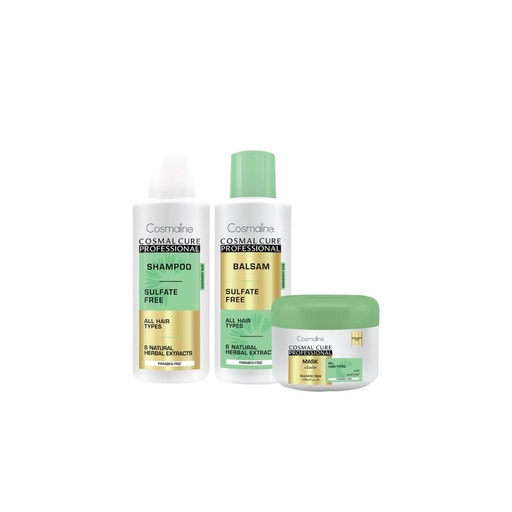 [834088e] Cosmal Cure Professional Sulfate Free Discovery Kit