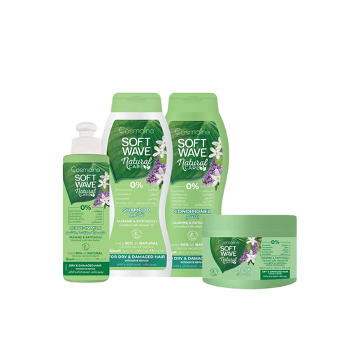 [set50d] Soft Wave Natural Care Set for Dry & Damaged Hair