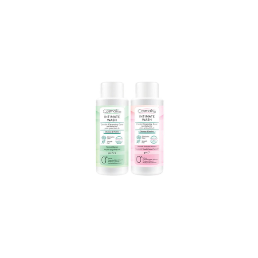 [833995e] Cosmaline Intimate Wash Bundle (pH 5.5, pH 7) 60ml