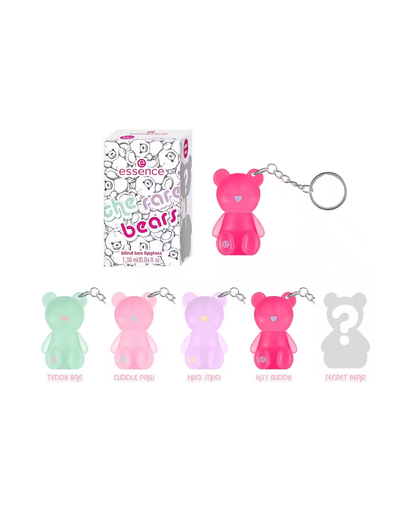 [D0011296] essence The Rare Bears Blind Box Lip gloss