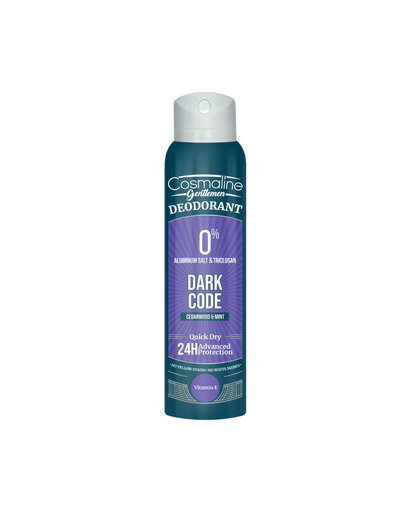 [197936] Cosmaline Gentlemen Deodorant Dark Code 150ml