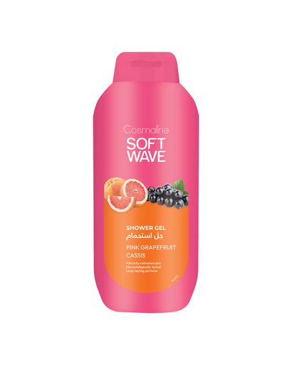 [175530] Soft Wave Shower Gel Pink Grapefruit Cassis 650Ml 