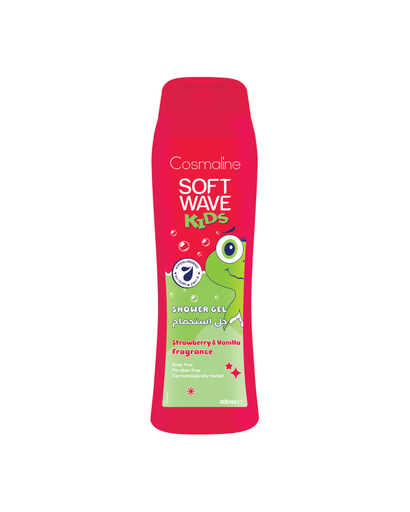 [174162] Soft Wave Kids Shower Gel Strawberry Vanilla 400Ml - NEW LOOK