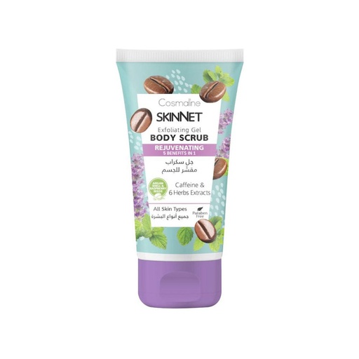 [180750] Skinnet Rejuvenating Exfoliating Gel Body Scrub 150Ml