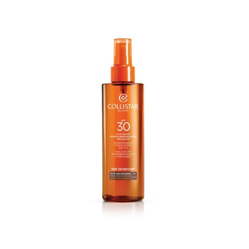 [D0010110] Collistar Supertanning Moisturizing Dry Oil Spf30 200Ml
