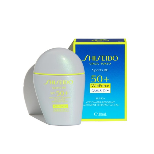 [D0009067] Shiseido Sports Bb Cream Spf 50+ Sunscreen Medium Dark